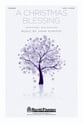 A Christmas Blessing SATB choral sheet music cover